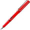 Produktbild: Lamy Füller safari 016 red, Feder M, Links- und Rechtshänder, aus ASA-Kunststoff, rot