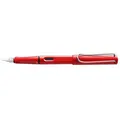 Produktbild: LAMY safari Patronenfüller rot hochglänzend M (mittel), 1 St.