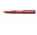 Produktbild: LAMY Füllfederhalter safari Patronenfüller rot hochglänzend M (mittel)