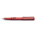 Produktbild: LAMY safari moderner Füllhalter 016 aus robustem Kunststoff in rot mit ergonomis