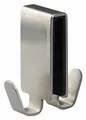 Produktbild: Fackelmann Doppelhaken 7 cm aus Edelstahl Glasduschwand Handtuchhalter TECNO