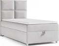 Produktbild: Best for Home Boxspringbett mit Bettkasten Trinity K2-SINGLE 100x200 Bonellfederkern inkl. Topper – Silber