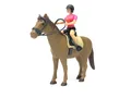 Produktbild: Bruder 63111 /5 Freizeitreiterin Figur Reiter mit Pferd Zubehör Reitstall