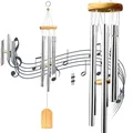Produktbild: Windspiele Chimes Metall Wind Chimes Klangspiel 6 Rohre Draußen Windspiele Dr...