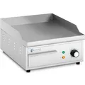 Produktbild: Elektro Grillplatte Griddleplatte Bratplatte 350 x 380 mm glatt 2.000 W