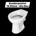 Produktbild: Geberit Stand-WC PARIS Tiefspüler weiß Toilette Abfluss SONDERPOSTEN 10 STÜCK