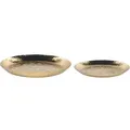 Produktbild: Dekotablett 2er Set SADANE Metall Gold