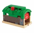 Produktbild: BRIO® Spielzeug-Eisenbahn Lokschuppen mit Rolltor