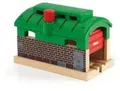 Produktbild: BRIO World - Lokschuppen mit Rolltor | Deutsch | Spiel | Spiel | 2019 | BRIO