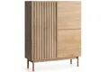 Produktbild: KONSIMO® Kommode HARMA Kombikommode, hergestellt in der EU, Loft-Stil, Lamellentüren, Push-to-Open