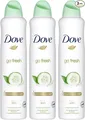 Produktbild: Dove Go Fresh ! Deo Spray Maxi Gurke E The Grün 250ml- Stücke 3