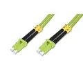 Produktbild: DIGITUS LWL Multimode Patchkabel LC/LC Duplex OM5 50/125 µ 5 m Grün Glasfaser