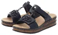 Produktbild: Rieker Pantolette, Plateau, Sommerschuh, Schlappen mit Schmuckelementen