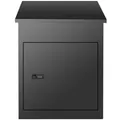 Produktbild: Paketbriefkasten Paketbox Paketkasten Briefkasten 44x35x58,3cm Schwarz
