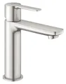 Produktbild: Grohe Lineare, Badarmatur - Waschtischarmatur, S-Size, glatter Körper, supersteel, 23106DC1