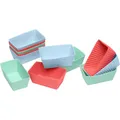 Produktbild: LURCH Kastenform FLEXI®FORM Mini  83014 Silikon Ø 8,2 x 4,4 cm, 12 St.