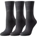 Produktbild: TOM TAILOR Socken Tom Tailor 3er Pack Basic Women Socks anthracite grau Tom Tailor 3er Pack Basic Women Socks anthracite grau 39-42