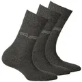 Produktbild: TOM TAILOR 3er Pack Damen Socken - Basic, einfarbig Grau 39-42