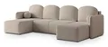 Produktbild: Masseno Ecksofa NUBERO Q mit Schlaffunktion U-Form, Sofa mit Bettkasten, Wohnzimmersofa, Couch, Soffa, Bettsofa, Couchgarnitur- Beige, Quelle 05