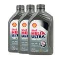 Produktbild: SHELL Helix Ultra Racing 10W-60 Motoröl ACEA A3/B3, ACEA A3/B4, 3x1 Liter