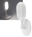 Produktbild: ChiliTec Wandleuchte mit Bewegungsmelder 360° Drehbar 90° Neigbar Batterie 3X AAA Dämmerungsschalter Wandhalterung Akkuleuchte mit Sensor