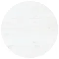 Produktbild: Tischplatte Weiß Ø80x2,5 cm Massivholz Kiefer