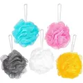 Produktbild: BRUBAKER Cosmetics - 5x Premium Peeling- oder Massage Schwamm Badeschwamm Duschschwamm mit Aufhänger - Farbmix
