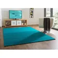 Produktbild: Steffensmeier Wollteppich Nomade, Rechteckig, Gabbeh, 100 % Schurwolle blau 240 cm x 340 cm