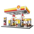 Produktbild: JAMARA CaDA Shell Tankstelle mit Shop und Waschanlage Bricks