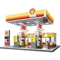 Produktbild: CADA 402857 - CaDA Shell Tankstelle mit Shop und Waschanlage Bricks