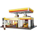 Produktbild: CaDA Set C66026W Shell Tankstelle mit Shop und Waschanlage Bricks - Gelb