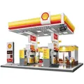 Produktbild: Jamara CaDA Shell Tankstelle mit Shop und Waschanlage Bricks