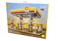 Produktbild: CaDA C66026W Shell Tankstelle mit Shop und Waschanlage 1:30 Bausatz