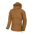 Produktbild: Helikon-Tex Taktische Feldjacke Anorak Woodsman - Bushcraft, Outdoor - mit Kapuze, viele Taschen - Winddichte Outdoorjacke - Coyote - Größe S