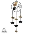 Produktbild: Formano Fensterdeko Gingko-Blatt schwarz-gold aus Metall-559166