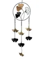 Produktbild: formano Deko Fensterhänger Girlande Ginko 60cm Metall Mobile Fenster Dekoration