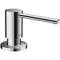 Produktbild: hansgrohe Spülmittelspender A41 40438000, verchromt, Einbau-Spender, aus Metall, Füllmenge 500 ml