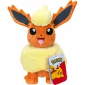 Produktbild: Jazwares Pokémon Plüschfigur Flamara 20 cm (20 cm) (92589)