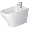 Produktbild: Duravit DuraStyle Stand Bidet 22831000001 weiss, wondergliss, mit Überlauf, 1 Hahnloch