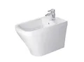 Produktbild: Duravit DuraStyle Stand Bidet 22831000001 weiss, wondergliss, mit Überlauf, 1 Hahnloch