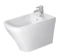Produktbild: Duravit Stand-Bidet DuraStyle 63cm mit Überlauf, mit Hahnlochbank, 1 Hahnloch,