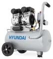 Produktbild: HYUNDAI Silent Kompressor SAC15024 (Druckluftkompressor leise, ölfrei, Flüsterkompressor, Compressor flüsterleise, 67dB, 24L Kessel, 9bar, 1.5kW, 202L/Min)