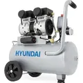 Produktbild: HYUNDAI Silent Kompressor SAC15024 (Druckluftkompressor leise, ölfrei, Flüsterkompressor, Compressor flüsterleise, 67dB, 24L Kessel, 9bar, 1.5kW...