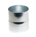 Produktbild: Grömo Zink Steckmuffe 100mm Rohrverbinder