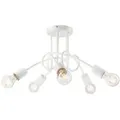 Produktbild: Deckenleuchte Camilla, Weiß Hochglanz, Metall, spiralförmig,spiralförmig, 30x46x30 cm, CE, Lampen & Leuchten, Innenbeleuchtung, Leuchten nach Räumen, Schlafzimmerlampen