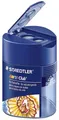Produktbild: Doppel-Spitzdose Noris Club® 512 128 - Ø 8,2 mm, Ø 10,2 mm, blau-transparent, 1 