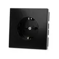 Produktbild: Jung LS1520KISW SCHUKO Steckdose, 16 A 250 V, LS 990, schwarz