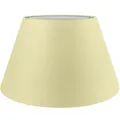 Produktbild: Wogati® Premium Lampenschirm E14/E27 Baumwolle | Verschiedene Größen & Farben | Creme/Größe: L | Für Stehlampe, Hängelampe & Tischlampe