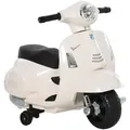 Produktbild: Homcom Vespa, Weiß, Metall, 38x52x66.5 cm, unisex, Spielzeug, Kinderspielzeug, Kinderautos & Elektro-Kinderautos
