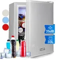 Produktbild: Mini Kühlschrank Getränkekühlschrank 33l Flaschenkühlschrank klein Hausbar leise